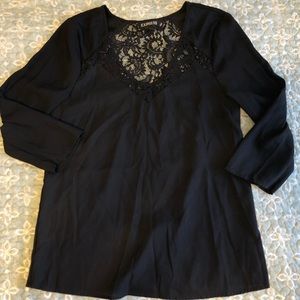 Express lace blouse